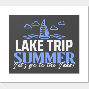 Summer Lake Trip Posters and Art